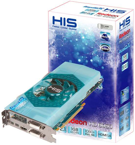 Разогнанные видеокарты HIS Radeon HD 6950 IceQ