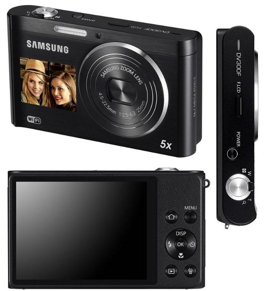 Samsung DV300F - фотоаппарат с двумя дисплеями